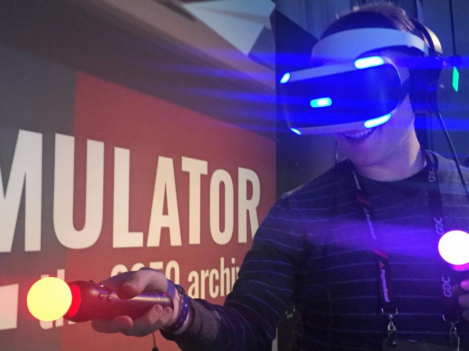 sony playstation VR