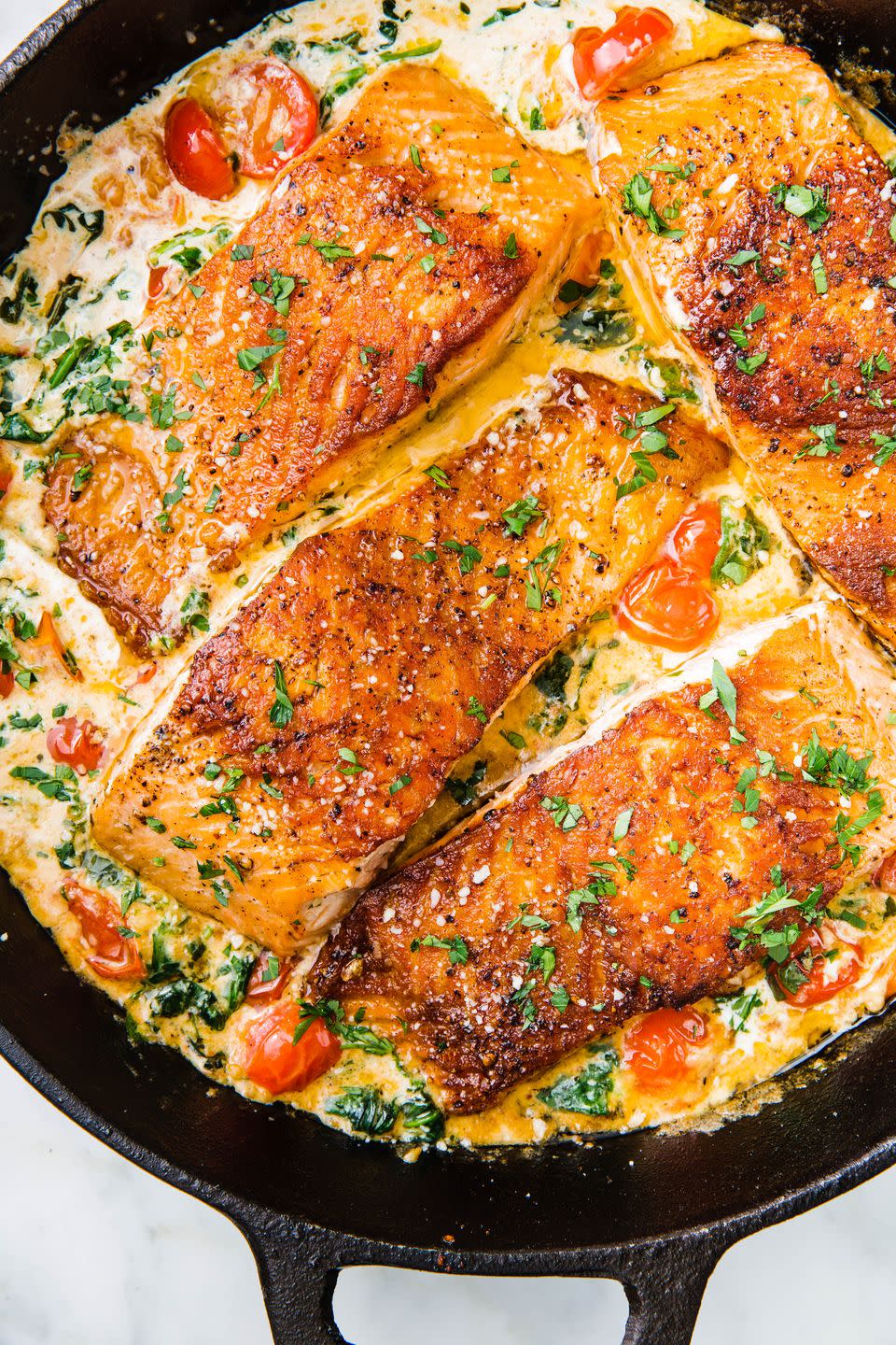 tuscan butter salmon