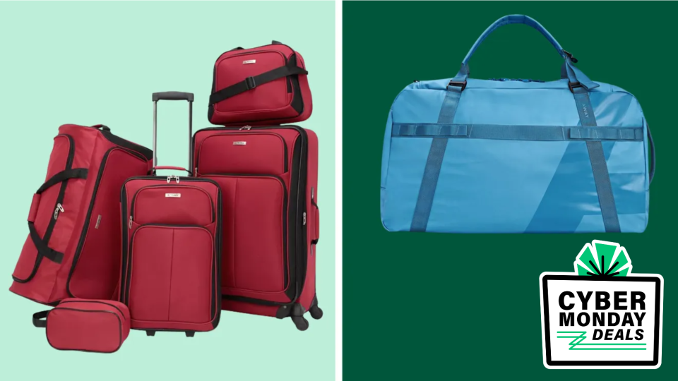 Shop Cyber Monday deals on luggage at Macy's, Away, Amazon and more.