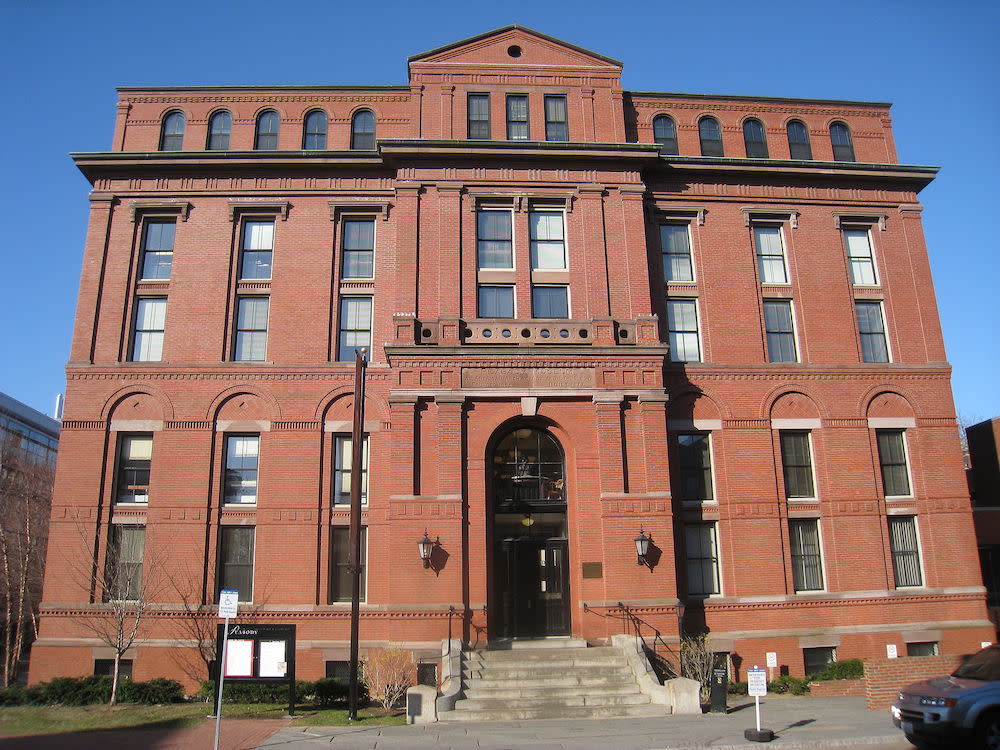 Harvard's Peabody Museum (Photo: Public domain) 