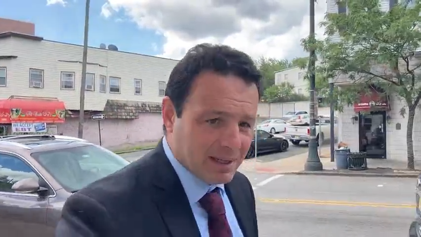 Paterson Mayor Andre Sayegh talks about Main Street in South Paterson on Wednesday, August 31, 2022.