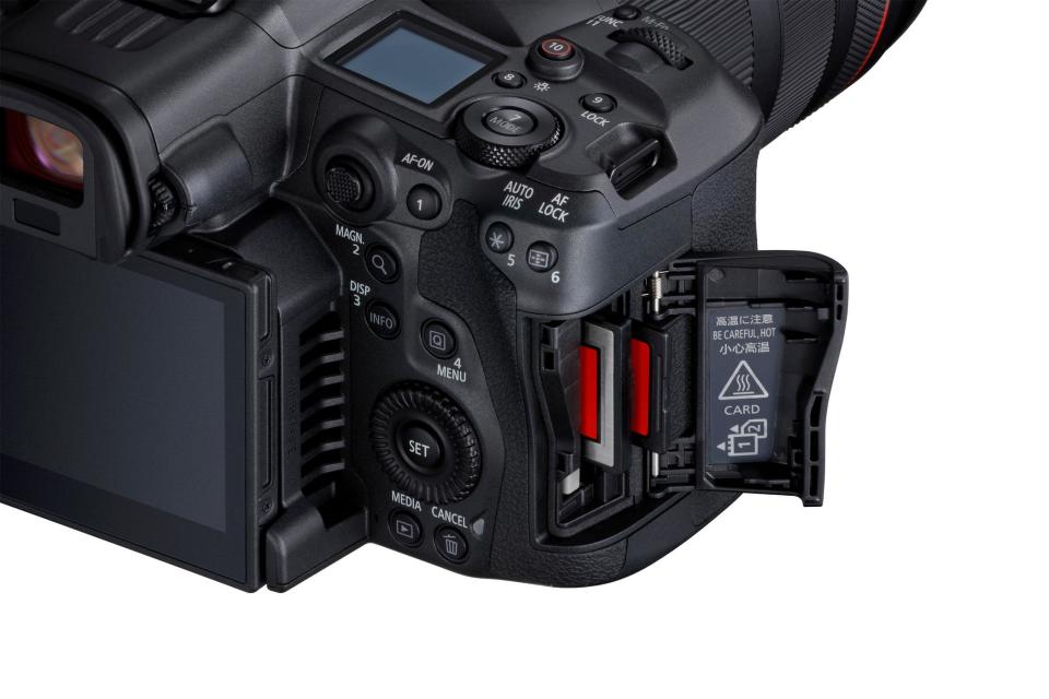 <p>Canon EOS R5C cinema camera press images</p>
