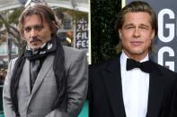 Son dos de los actores más destacados de su generación y ambos nacieron en 1963. ¿La diferencia? Johnny Depp ha empeorado su aspecto en los últimos años, mientras que Brad Pitt sigue en plena forma y es uno de los hombres más deseados del <em>star system</em>. (Foto: Andreas Rentz / Kevork Djansezian / Getty Images)