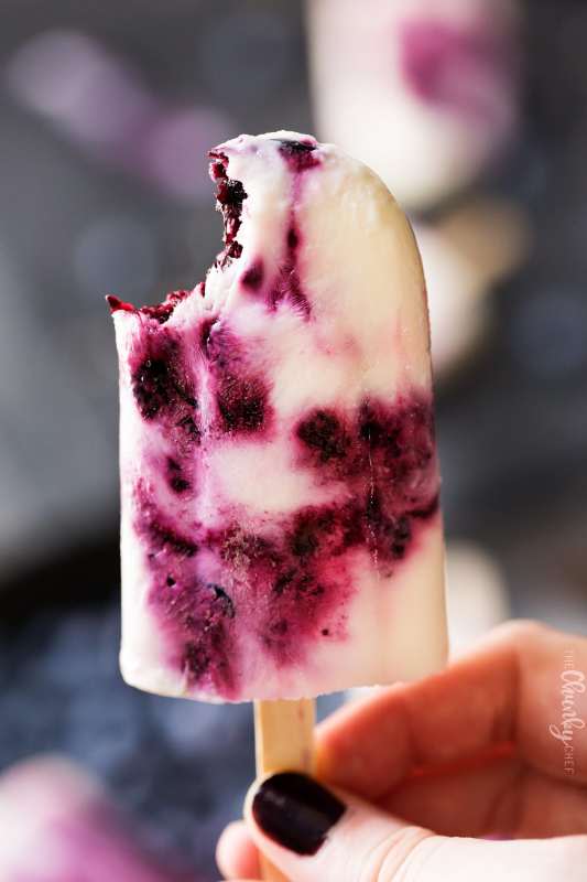 <p>The Chunky Chef</p><p>Kids and adult will love these easy, healthy pops.</p><p><strong>Get the recipe: </strong><a href="http://www.thechunkychef.com/frozen-blueberry-lavender-yogurt-pops/" rel="nofollow noopener" target="_blank" data-ylk="slk:Blueberry Lavender Yogurt Pops;elm:context_link;itc:0;sec:content-canvas" class="link "><strong>Blueberry Lavender Yogurt Pops</strong></a></p>