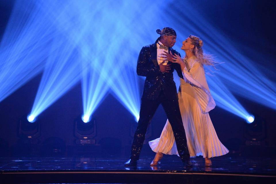 Jimmie Allen and Emma Slater DWTS