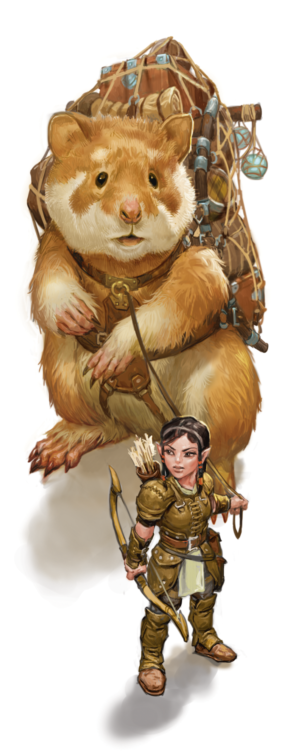 A Giant Space Hamster. (Image: Wizards of the Coast)