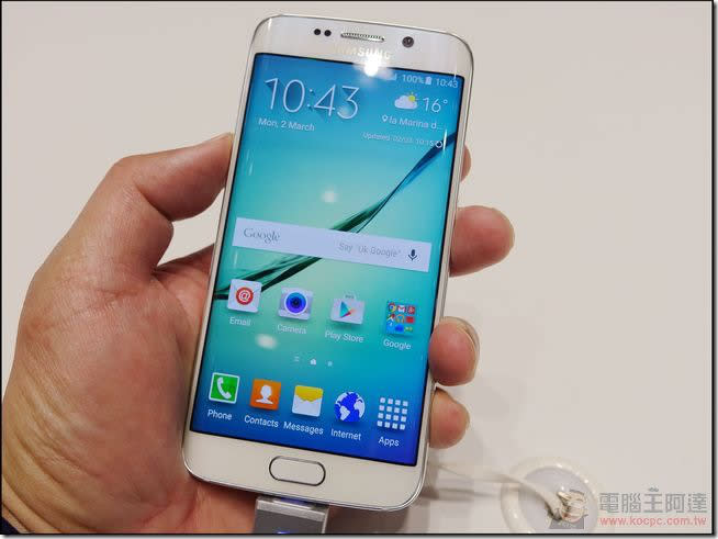 三星 2015 旗艦機皇 Samsung GALAXY S6 / S6 Edge MWC 動手玩心得報告