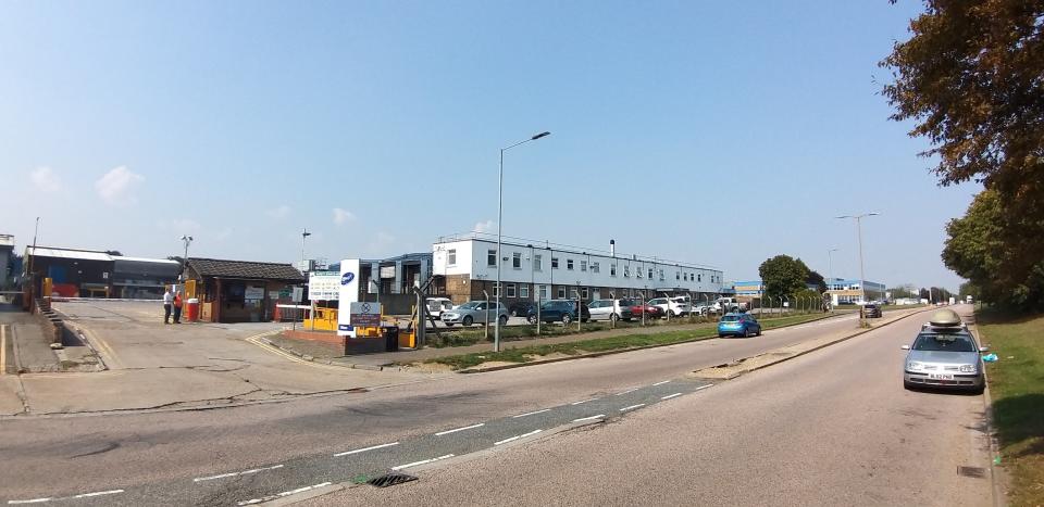 Galliard's depot for COVID-19 emergency supplies. Photo: Alex Lawrie