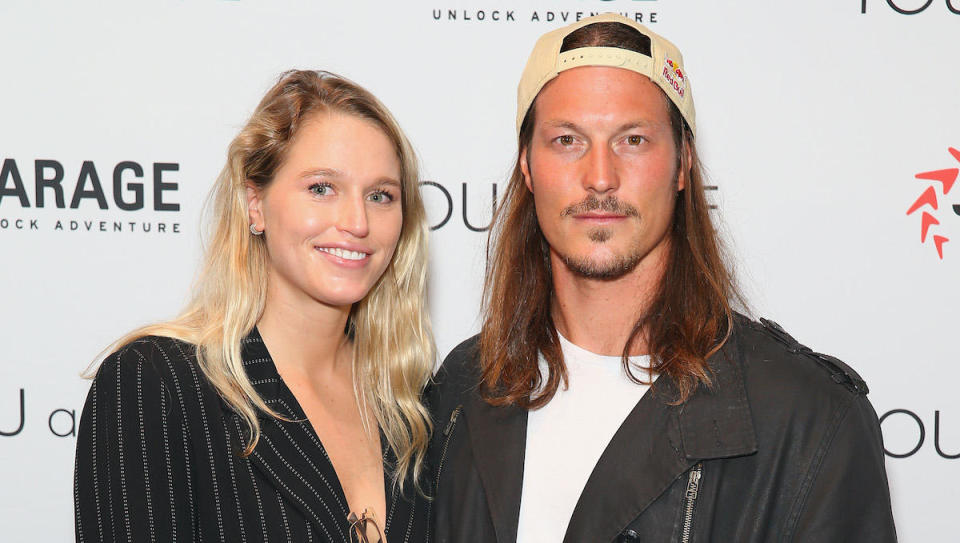 Ellidy and Alex Pullin arrive ahead of the YOU and ME World world premiere at Event Cinemas Bondi Junction on April 26, 2016, in Sydney, Australia. / Credit: Don Arnold/WireImage via Getty Images