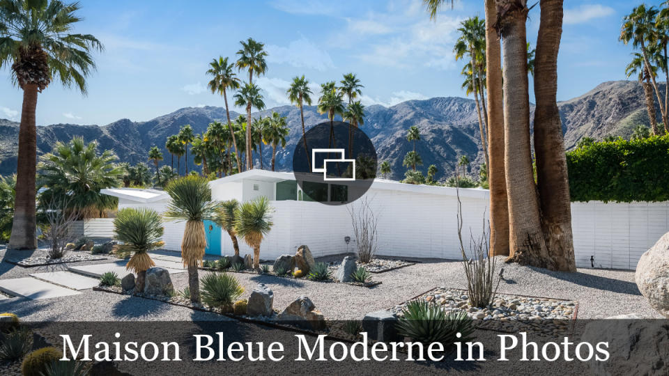 Maison Bleue Moderne Palm Springs