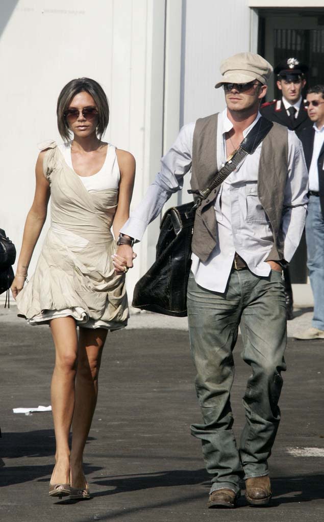 David Beckham & Victoria Beckham's Couple Style Evolution, Photos –  Footwear News
