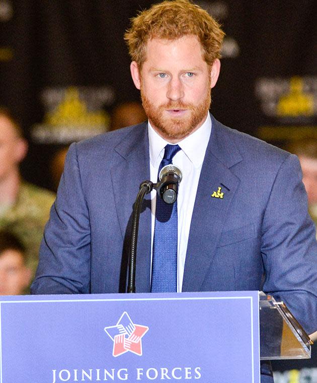 Prince Harry's special annoucnement