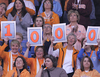 Lady Vol fans came ready for the occasion