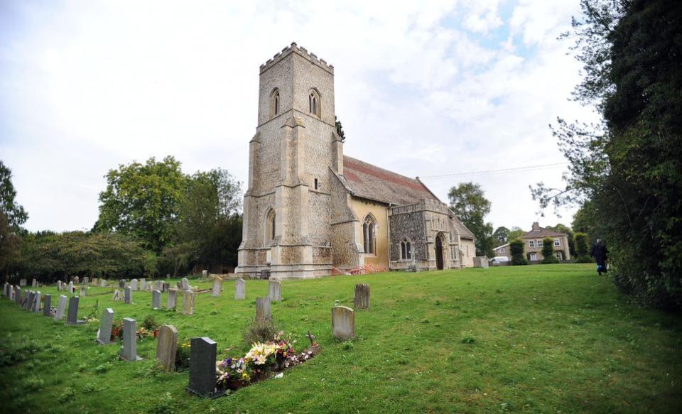 East Anglian Daily Times: Troston church dates back to the 1800s