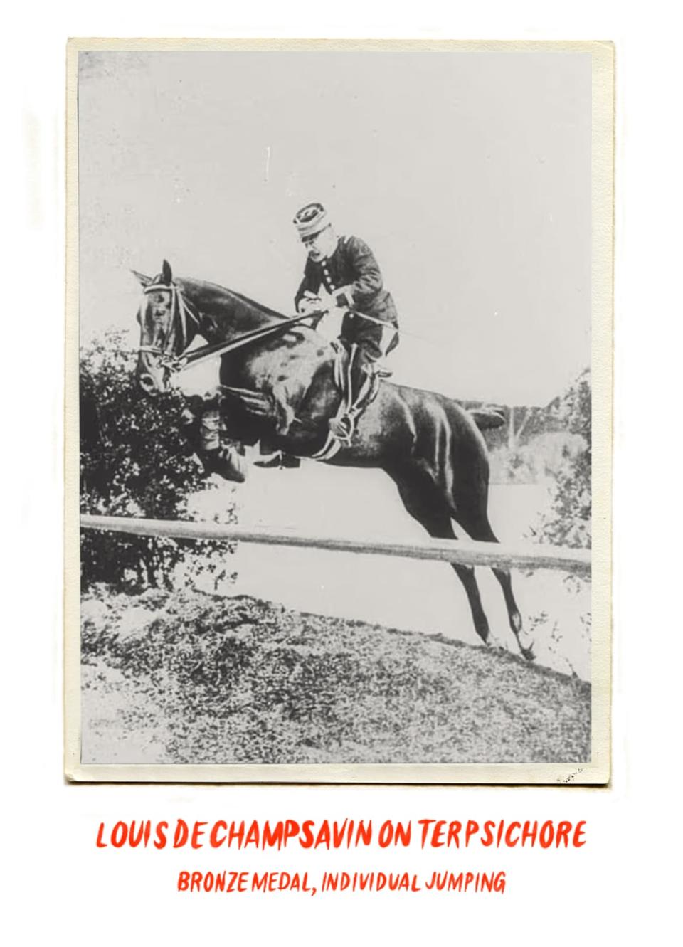 Horse jumping at the 1900 Paris Olympics