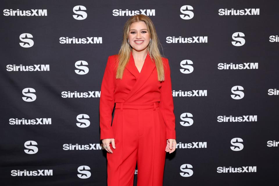 Kelly Clarkson attends the SiriusXM Next Generation: Industry & Press Preview at The Tisch Skylights at The Shed on Nov. 8, 2023 in New York City.