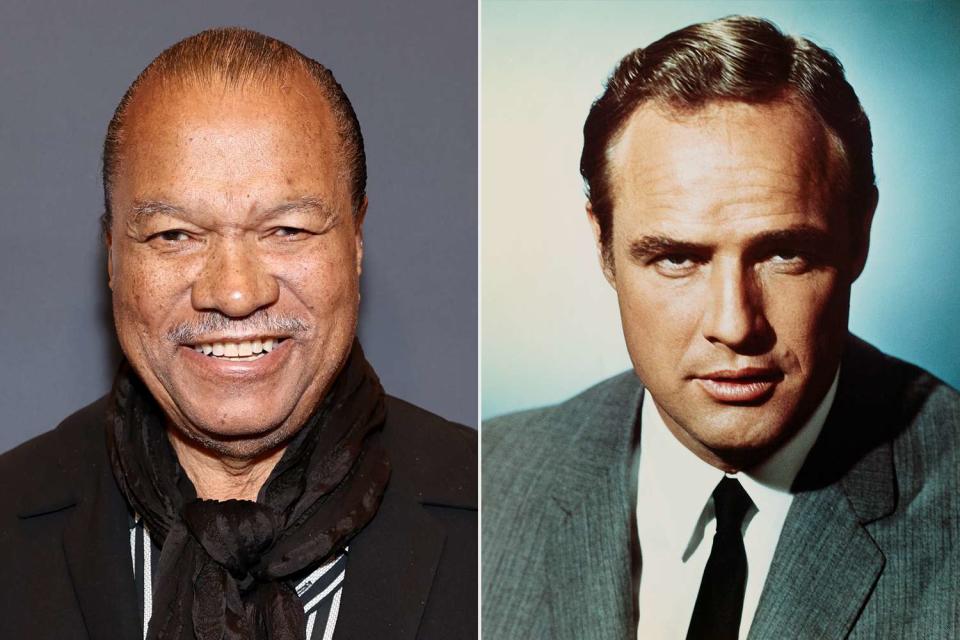 <p>Matt Winkelmeyer/Getty; Herbert Dorfman/Corbis/Getty</p> Billy Dee Williams and Marlon Brando