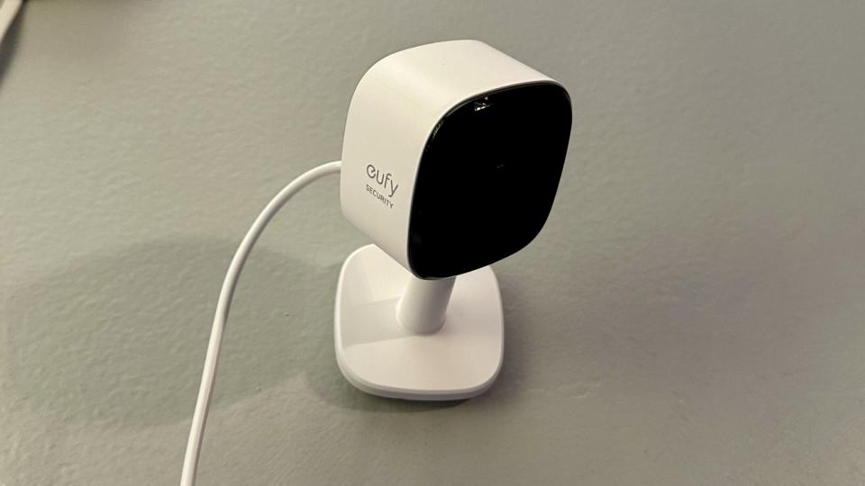 Eufy Security Indoor Cam C120 mounted