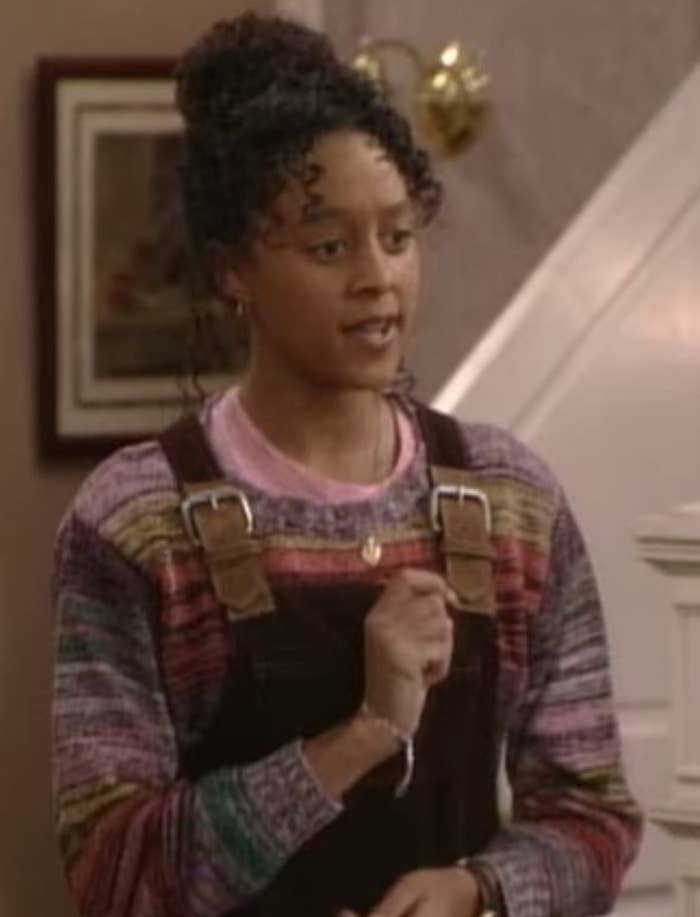 Tia talks about her plans to attend a private school in a Season 3 episode of "Sister, Sister"