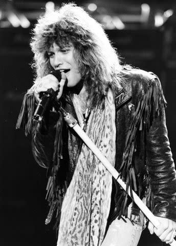 <p>Chris Walter/WireImage</p> Jon Bon Jovi in 1986