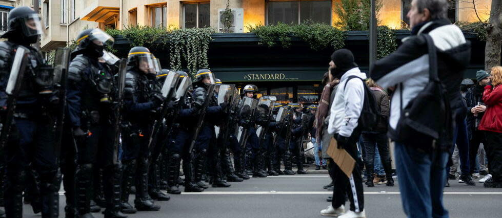 Les forces de l'ordre vont encadrer les manifestations contre la réforme des retraites, ce mardi. (Photo d'illustration).  - Credit:Mylene Deroche / MAXPPP / IP3 PRESS/MAXPPP