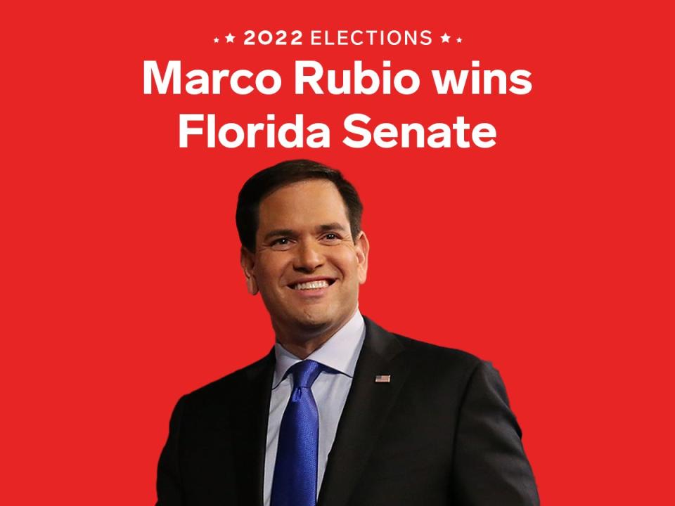 2022 Midterm Election Florida Senate Marco Rubio