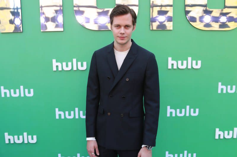 Bill Skarsgard arrives on the red carpet at the Hulu 2018 Upfront presentation in New York City. File Photo by Serena Xu-Ning/UPI