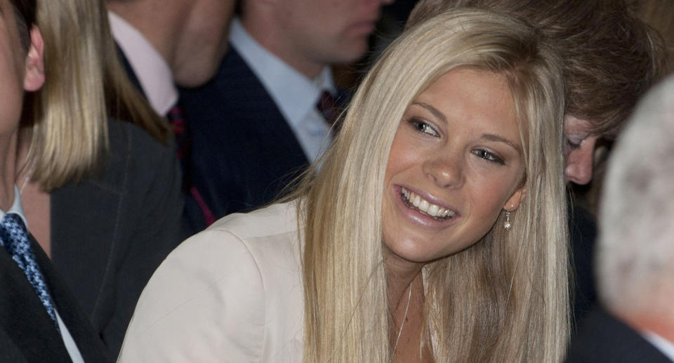 Chelsy Davy, pictured at Prince Harry’s Pilot Course Graduation in 2010, has reportedly received an invitation. Source: Getty