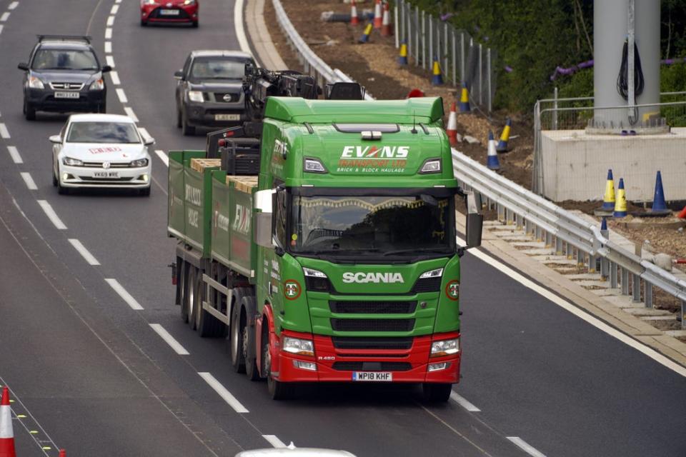 Supply chain shortages have been hitting the economy in recent weeks (Steve Parsons/PA) (PA Wire)