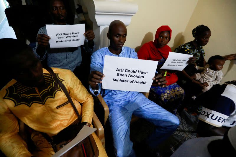 FILE PHOTO: The meds they bought were toxic. Now Gambian parents seek justice