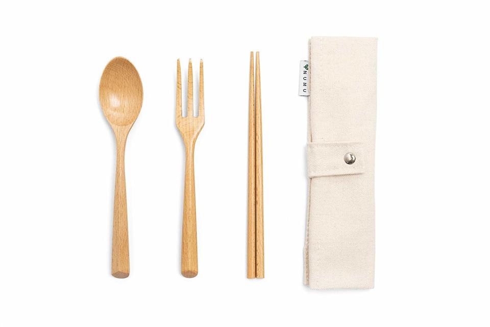 NUMU Wooden Cutlery Set, $13