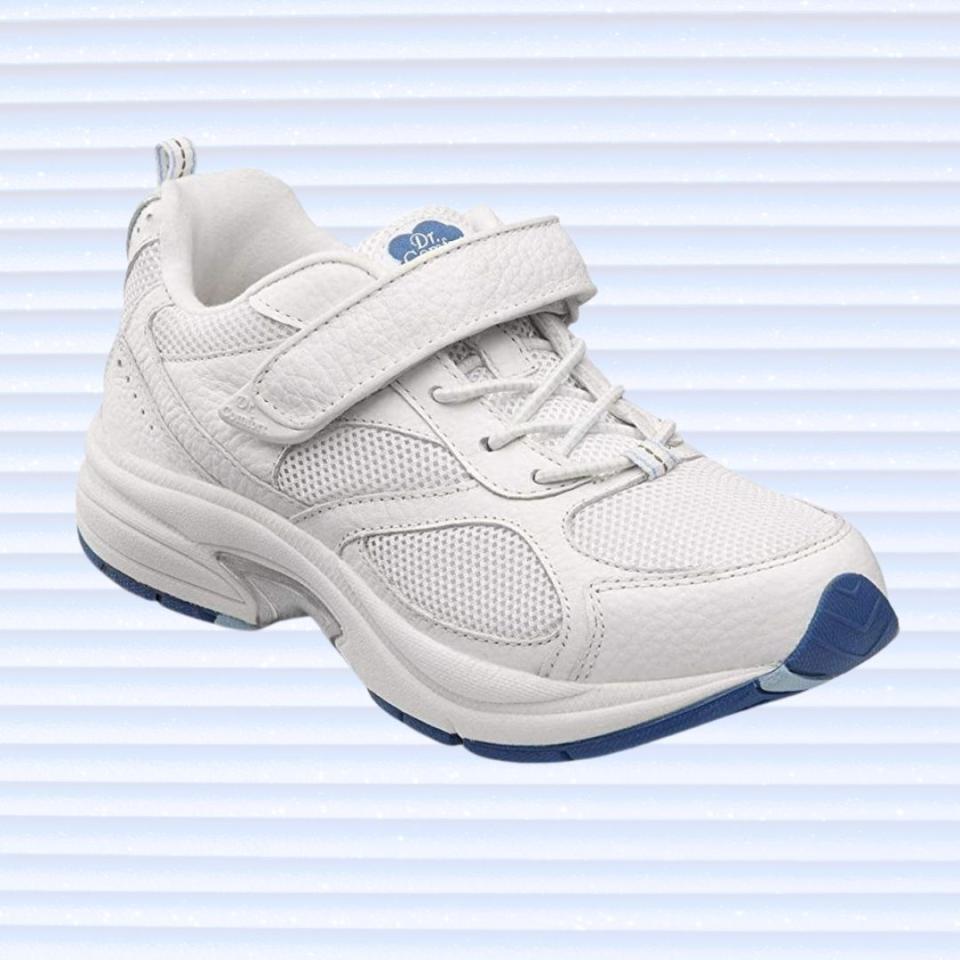 This Dr. Comfort shoe checked off multiple boxes on Perkins' list of things to look for when buying a shoe for older adults, including its spacious toe box, lightweight design and Velcro strap. 