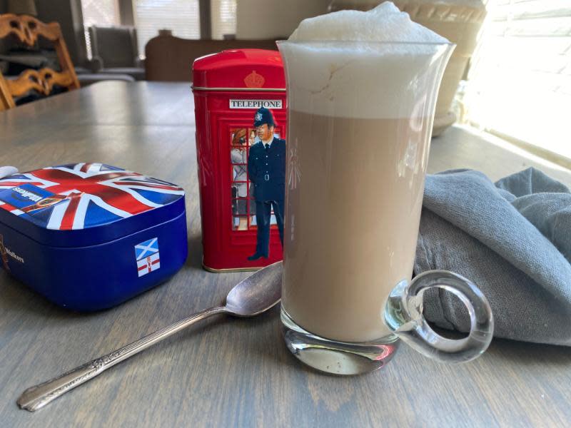 Creamy, mysterious, and distinctively British, this latte may not be how a true Londoner would take their tea but it is delightful.