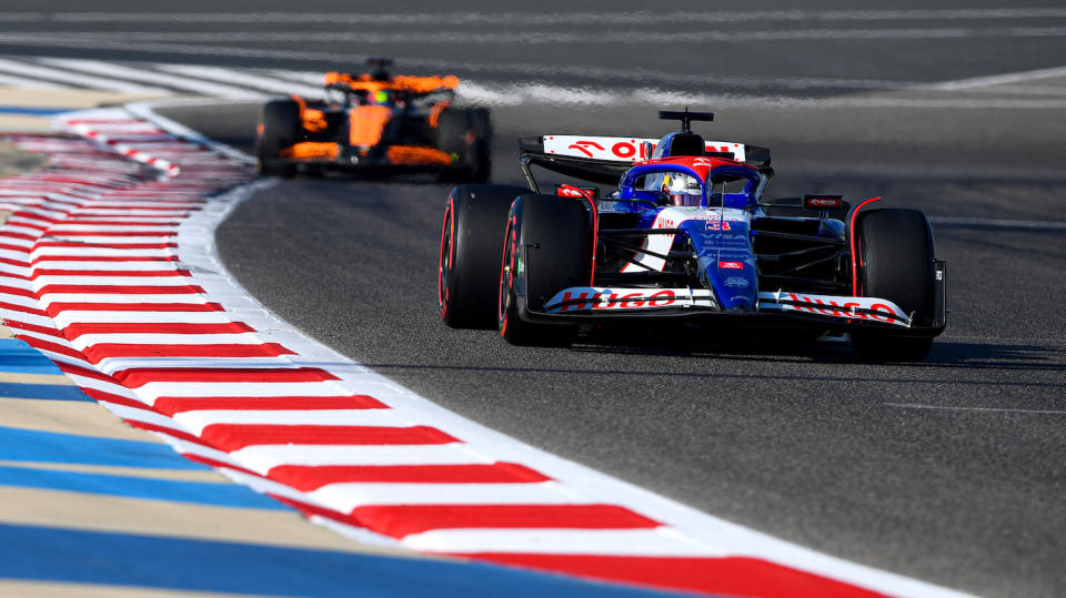 巴林GP自由練習一Ricciardo在2024首個賽段中領先