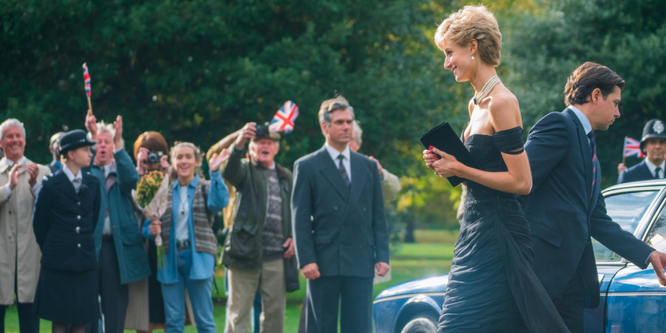 elizabeth debicki as princess diana in 'the crown' season 5