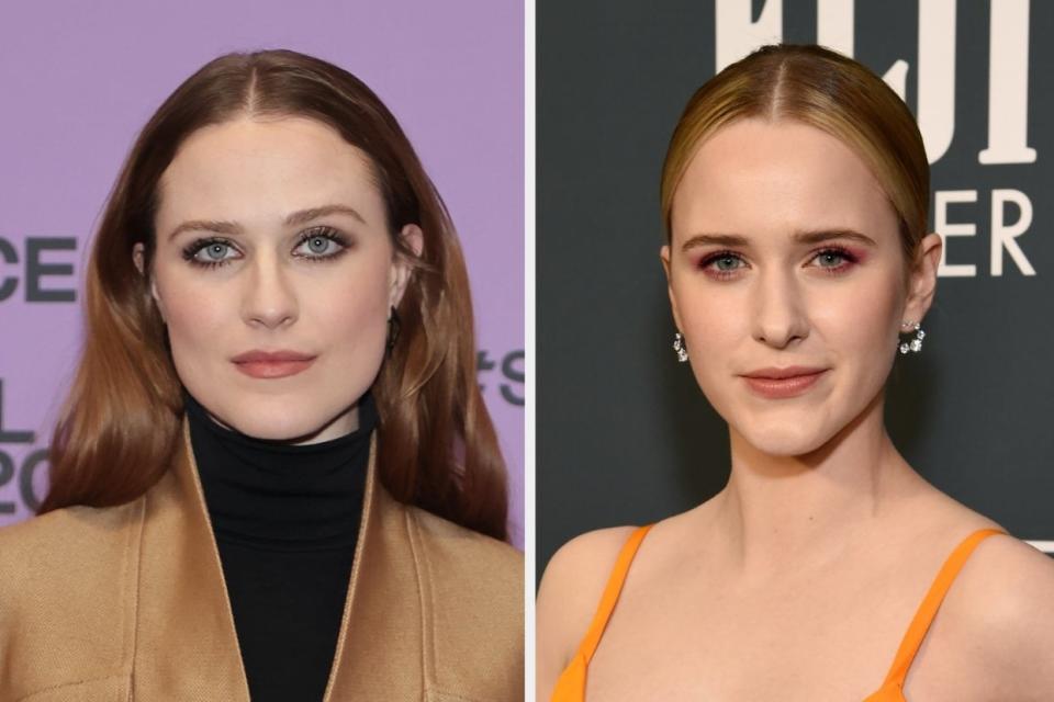 Evan Rachel Wood and Rachel Brosnahan