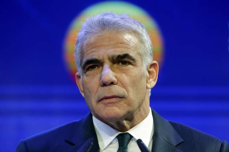 以色列未來黨（Yesh Atid）領導人拉皮德（Yair Lapid）（AP）