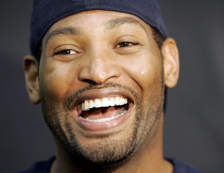 Robert Horry allegedly engaged in an altercation with a fan who heckled and shoved him. (AP)