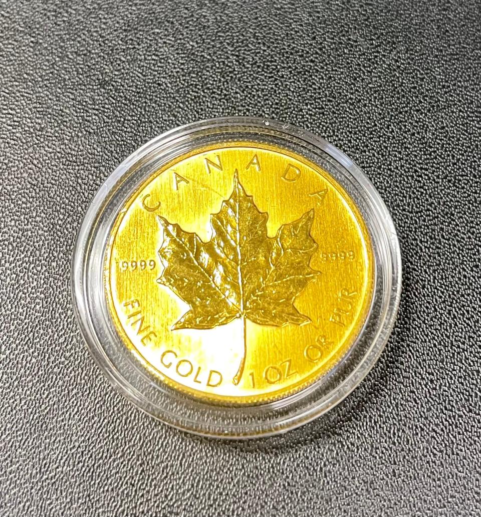 A rare 1983 Canadian Queen Elizabeth II gold coin dropped in a Salvation Army Red Kettle was found to be worth $1,800.