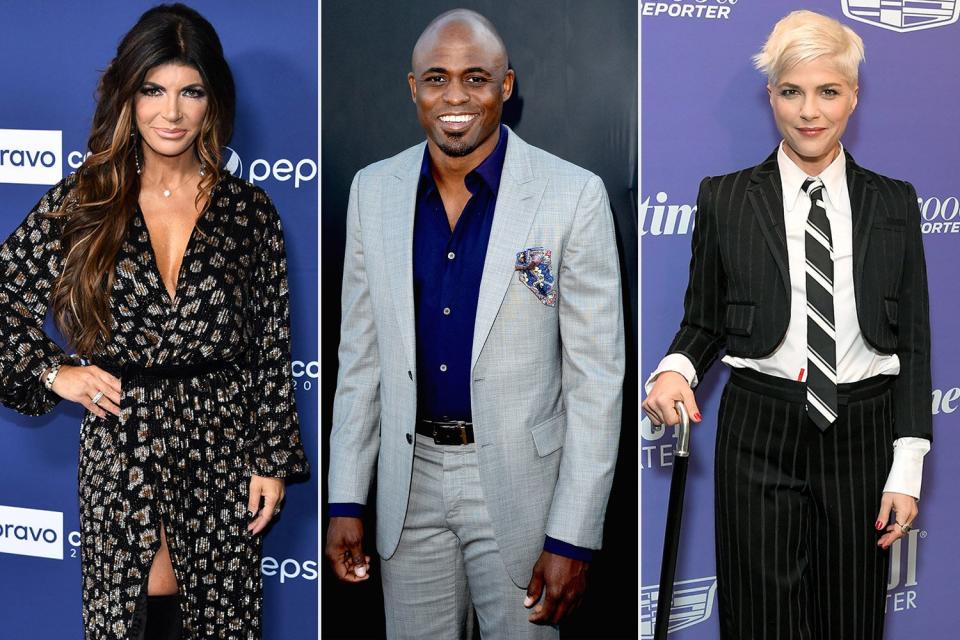 Teresa Giudice, Wayne Brady and Selma Blair DTWS