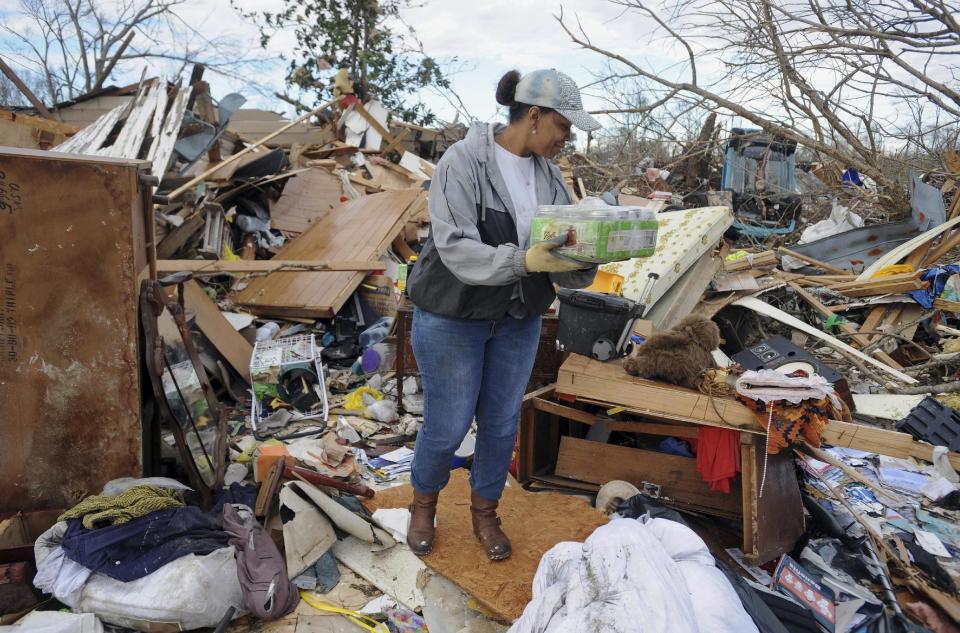 Tormentas y tornados dejan 19 muertos en el sur de EEUU