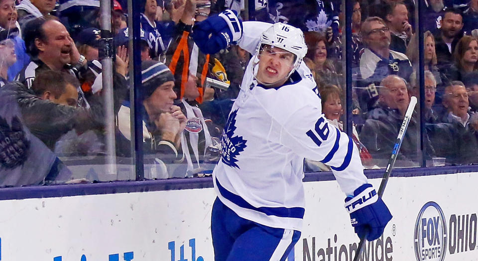 Mitch Marner has seemingly returned to form with five points in his past two games (Photo by Kirk Irwin/Getty Images)