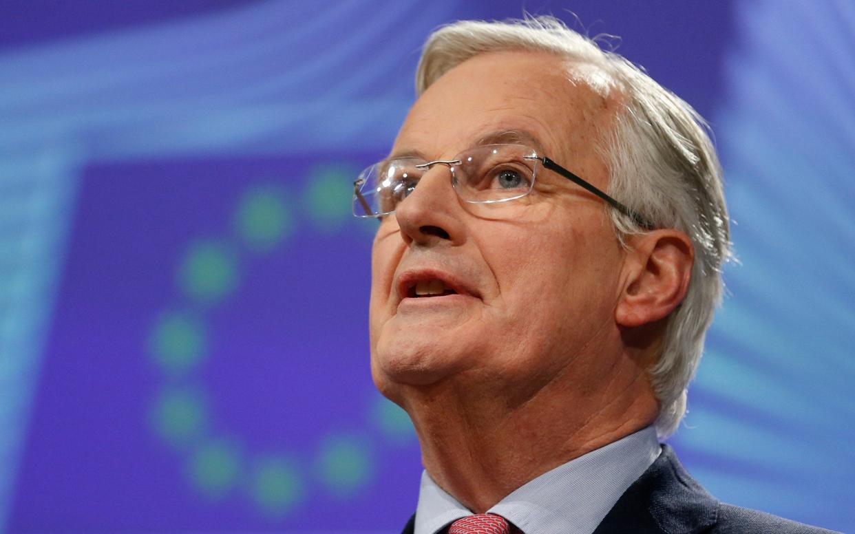 Michel Barnier, the EU's chief Brexit negotiator - Barcroft Media