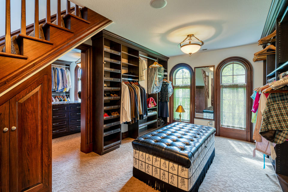 The closets are fit for royalty. (Effler/Schmitt Co)