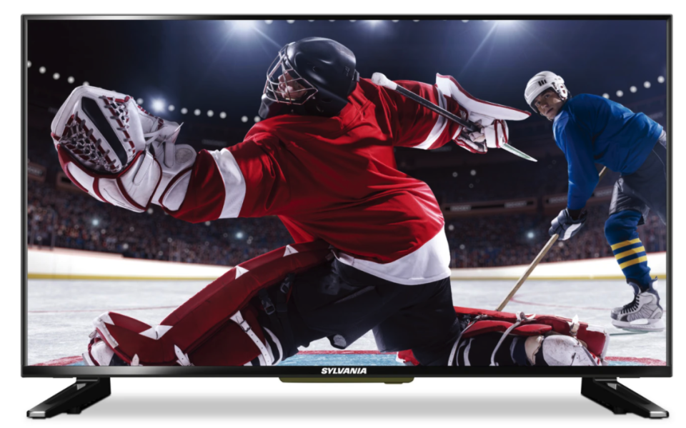 Sylvania 32" LED HD Television. Image via The Brick