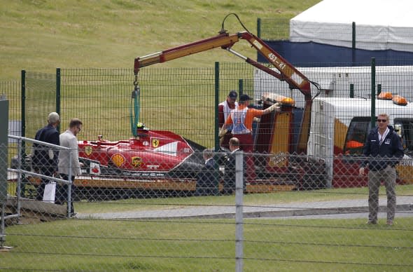 Britain F1 GP Auto Racing