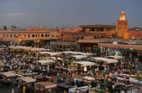 <b>2. Marrakech, Morocco</b><br>The northwest Moroccan city is being pushed as a major tourist destination, with King Mohammed VI aiming to bring 20 million tourists a year to the city by 2020. An average daily rate for five-star hotels of only <b>$162</b> will certainly help.