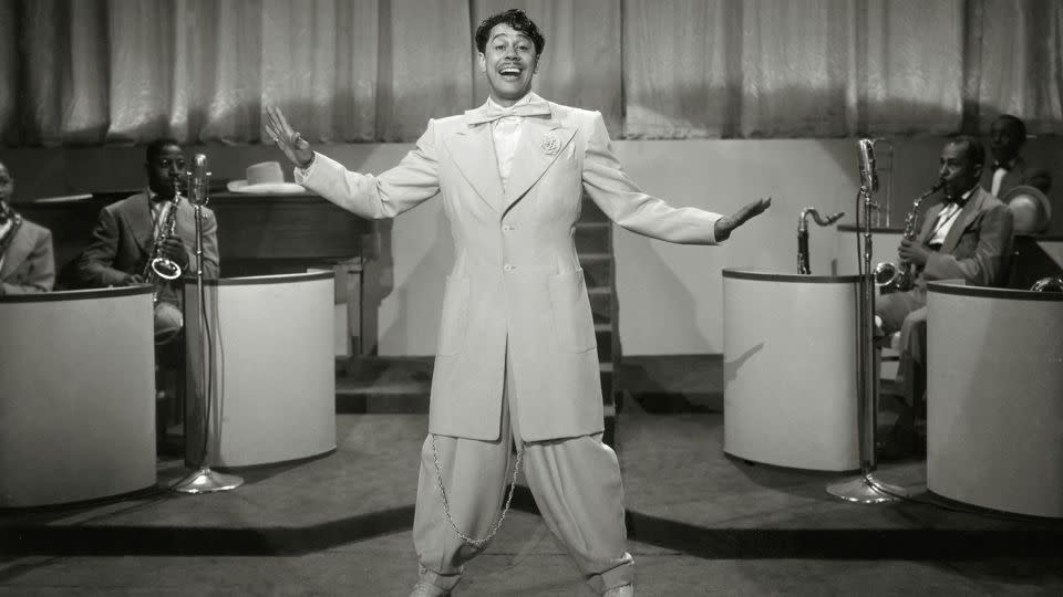 Cab Calloway performs in the 1943 movie "Stormy Weather." - Moviestore/Shutterstock