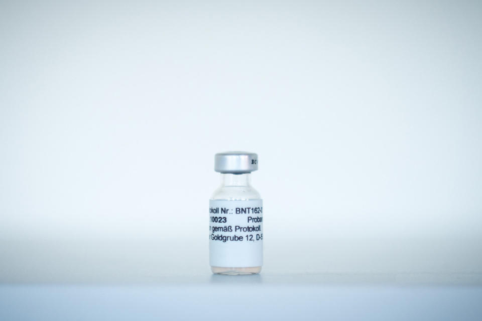 輝瑞-BNT COVID-19疫苗（圖／資料照片，圖源：Twitter 帳號BioNTech Group）