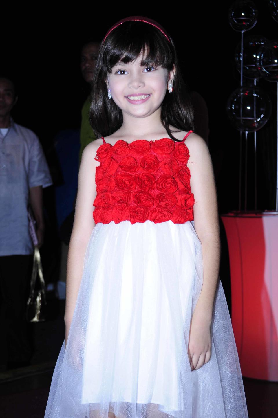 Mona Louise Rey pose for photographers during the 26th Star Awards for TV held at the Henry Lee Irwin Theater in Ateneo De Manila University on 18 November 2012. (Angela Galia/NPPA images)